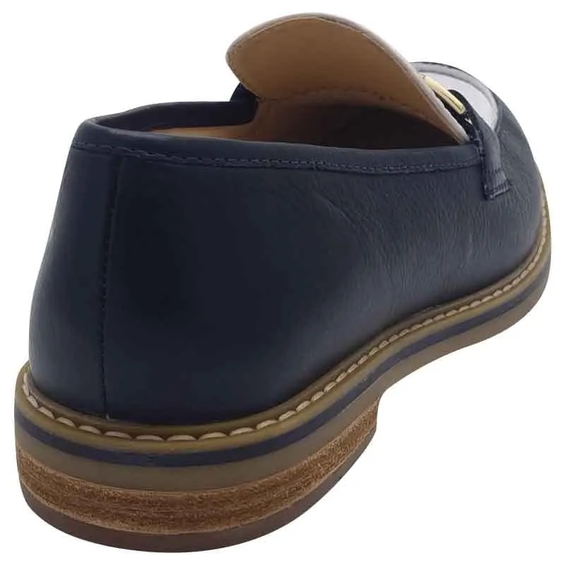 Ara Womens Navy Kent Loafers 12-11252-22