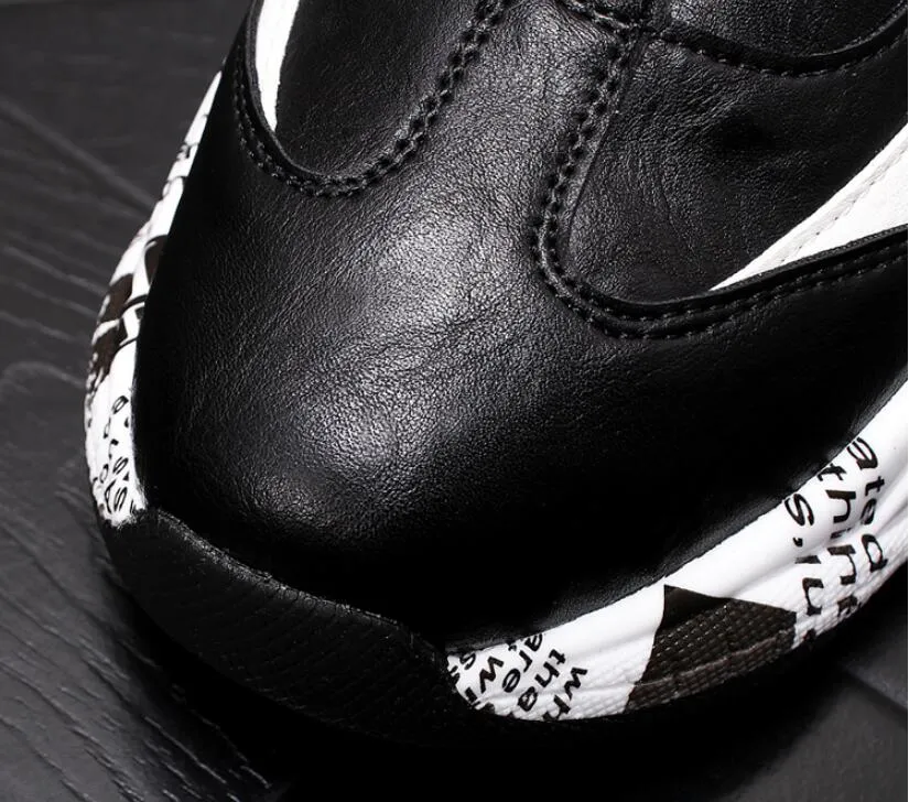 Casual Men Shoes Platform Sneakers Vintage