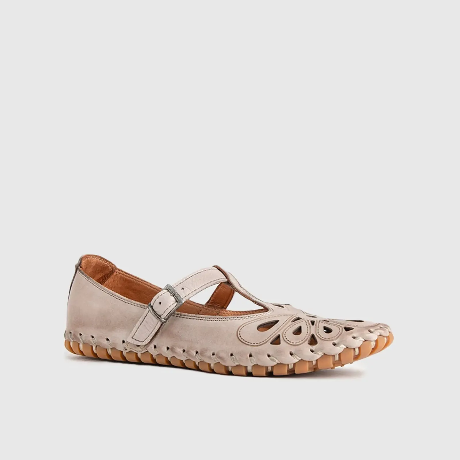 Comfort Leather Casuals 1205 Beige