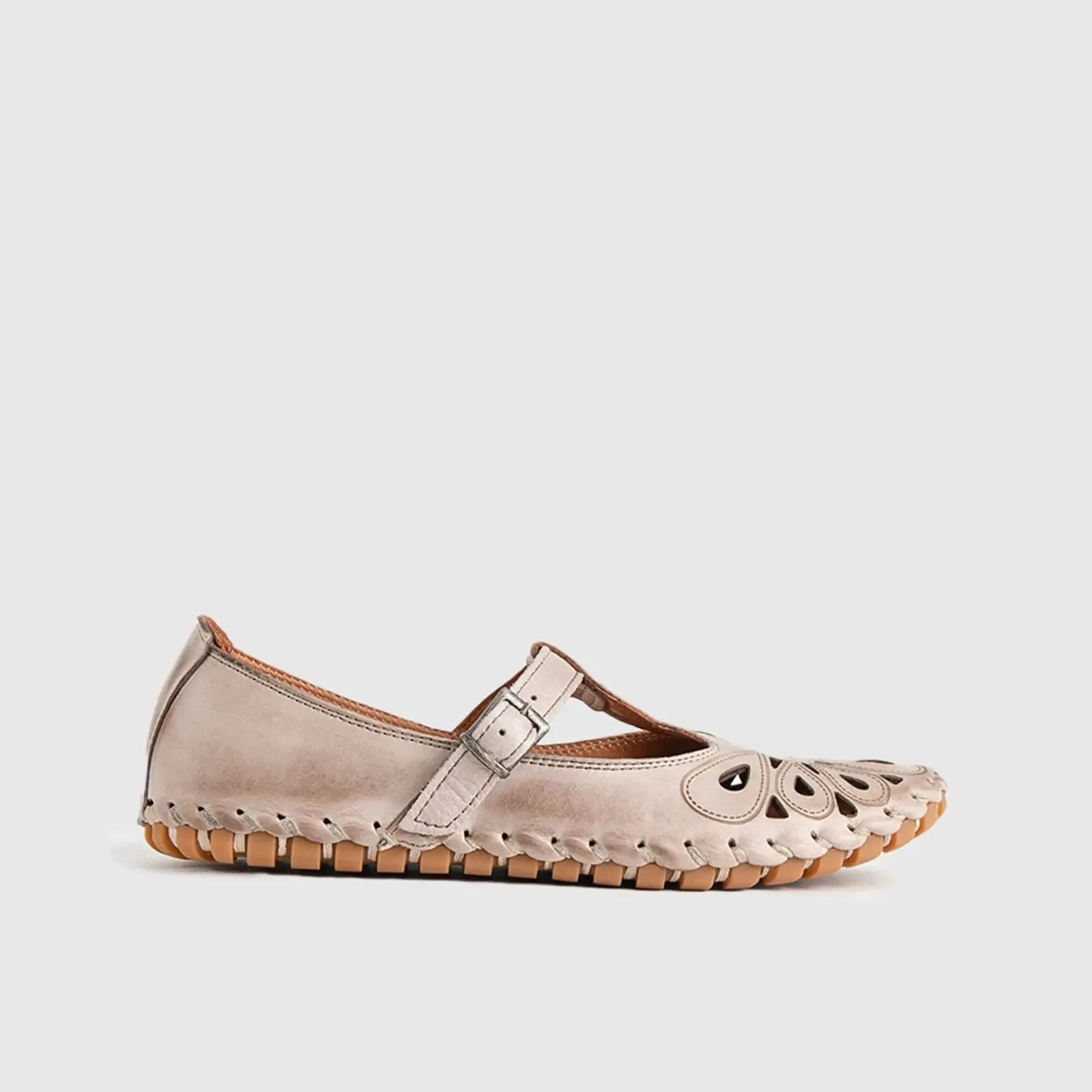 Comfort Leather Casuals 1205 Beige