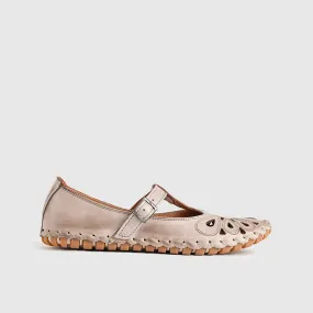 Comfort Leather Casuals 1205 Beige