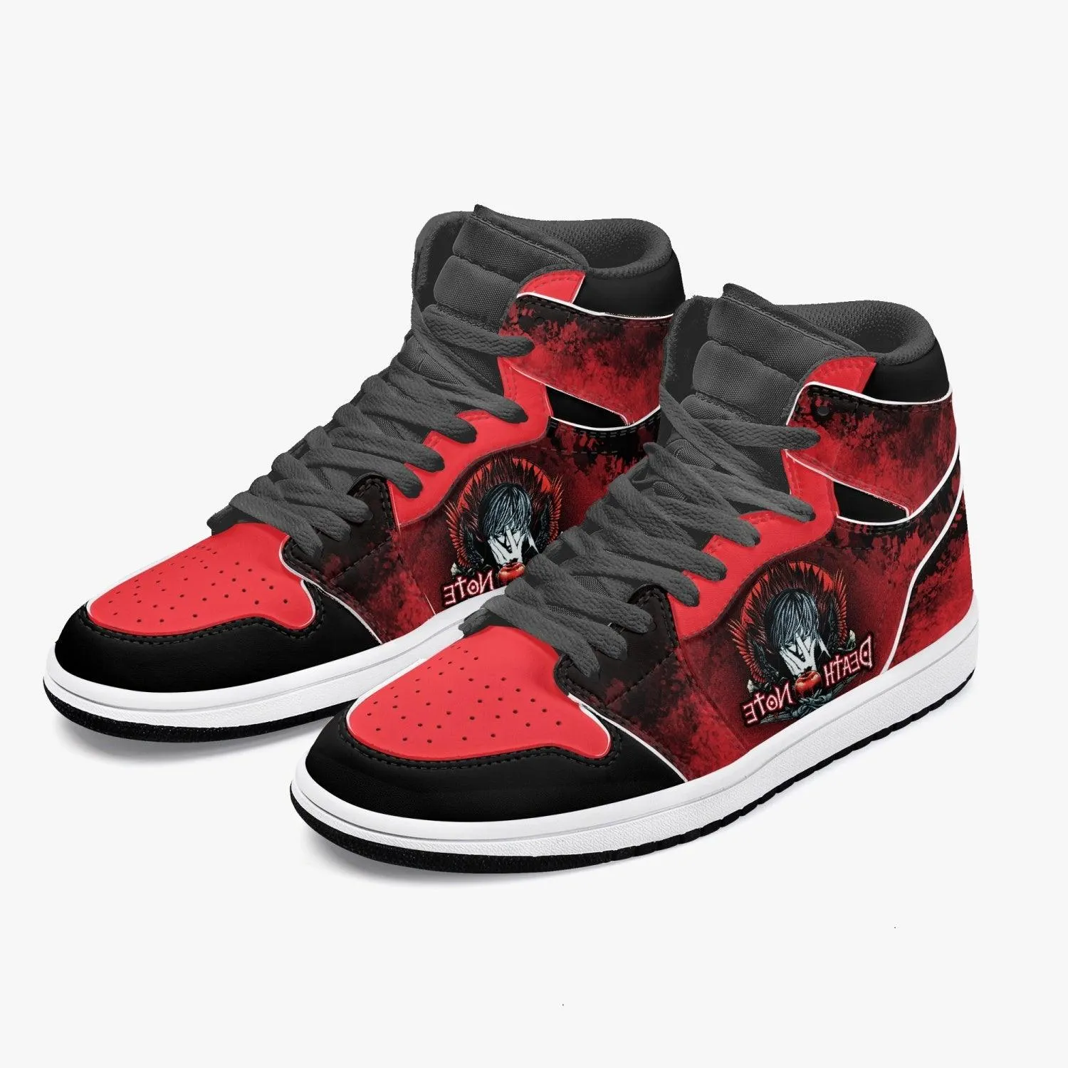 Death Note Red JD1 Mid Anime Shoes