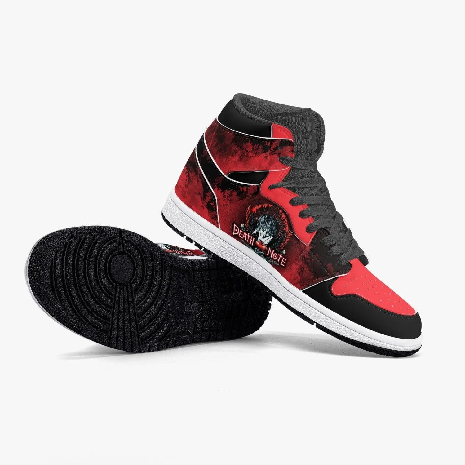 Death Note Red JD1 Mid Anime Shoes