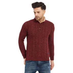 Duke Stardust Men Full Sleeve Button Placket Sweater (SDS2004)