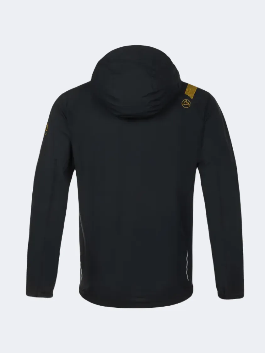 La Sportiva Pocketshell Men Hiking Jacket Black/Yellow