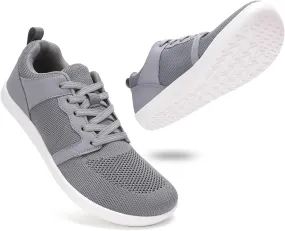 Men's Barefoot Shoes Wide Toe Walking Shoes Minimalist Cross-Trainer Shoes Zero Drop Sole Breathable Trail Running Sneakers