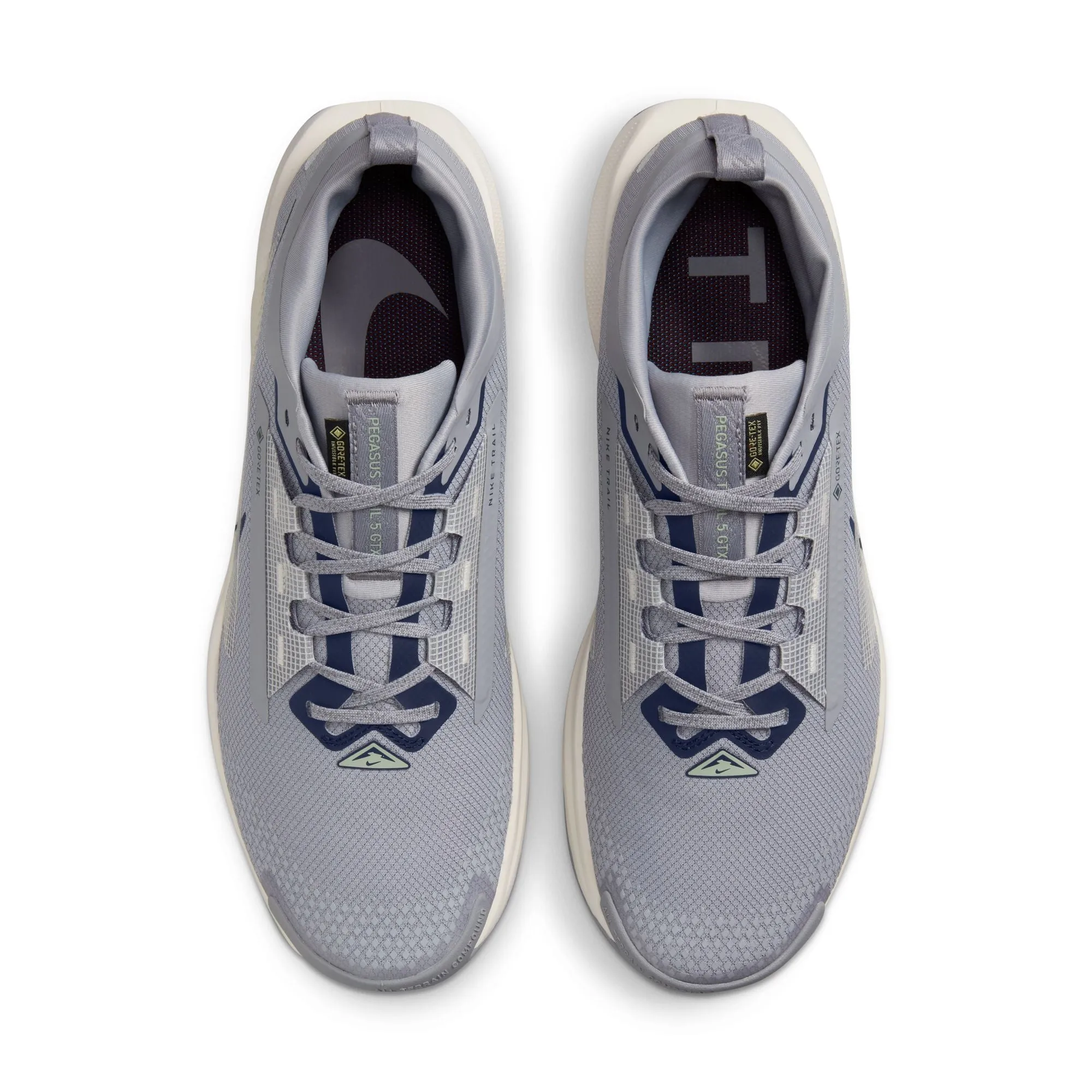 Nike Pegasus Trail 5 GORE-TEX | Cement Grey / Midnight Navy / Jade Horizon | Mens