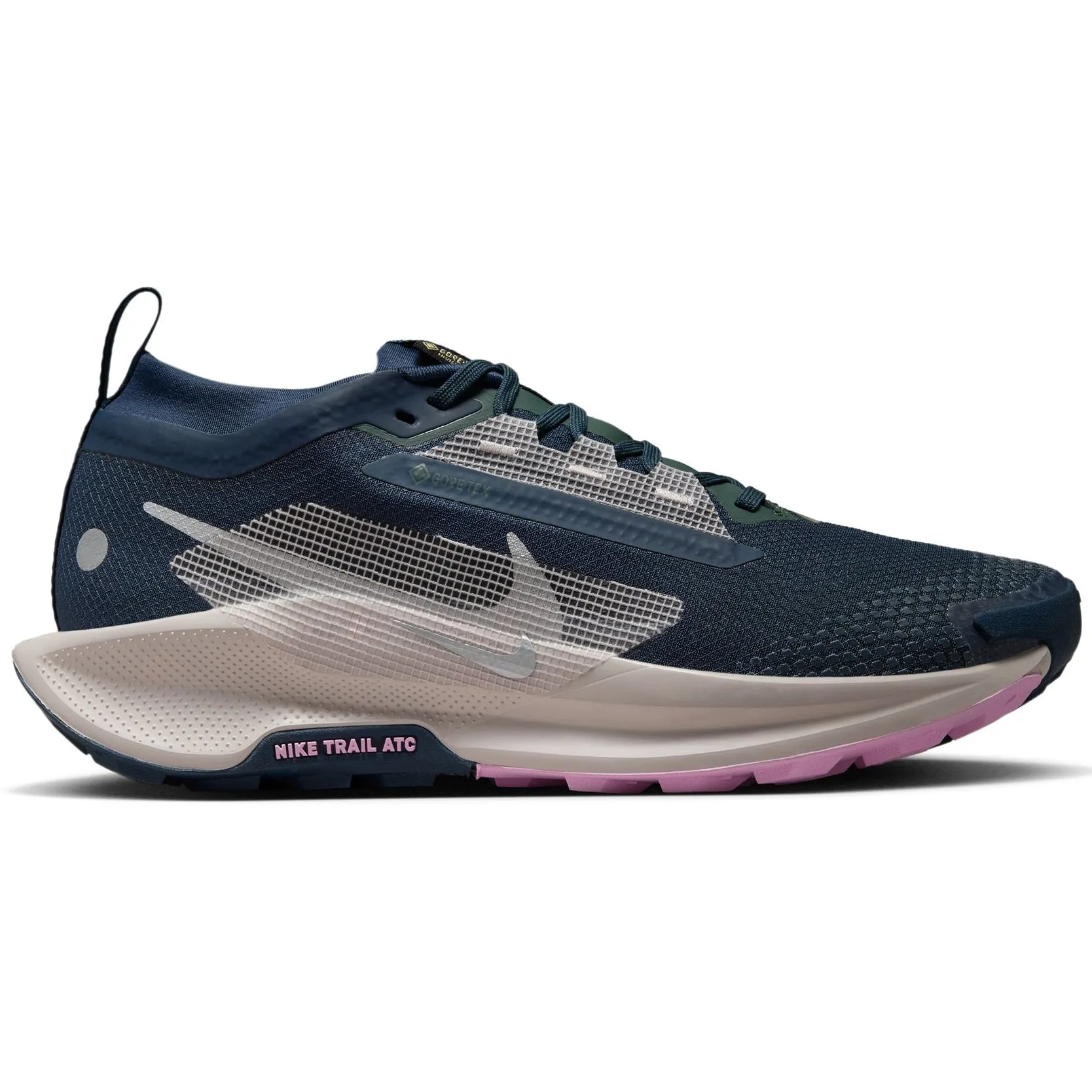 Nike Women's Pegasus Trail 5 GORE-TEX Trail Running Armoury Navy / Vintage Green / Platinum Violet