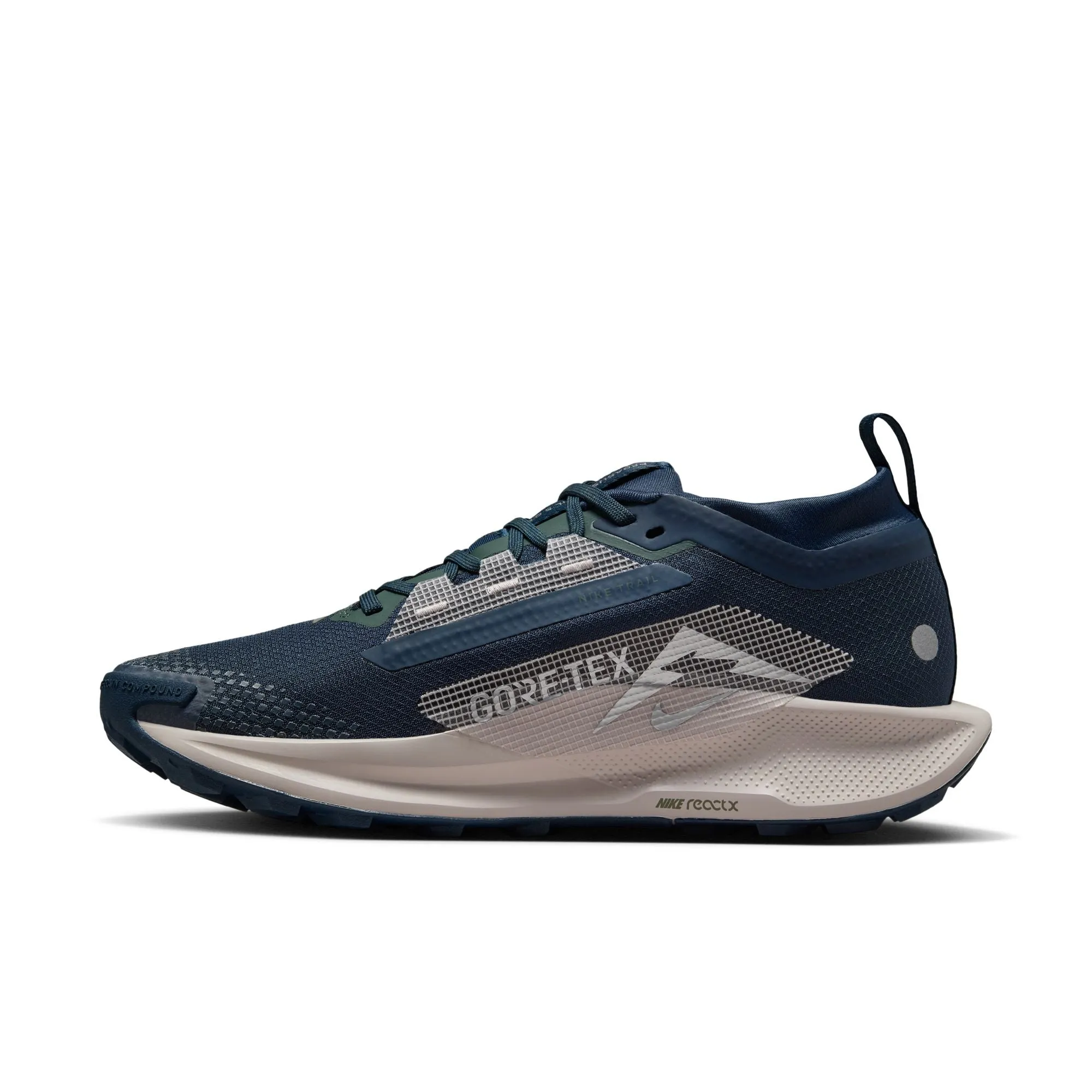 Nike Women's Pegasus Trail 5 GORE-TEX Trail Running Armoury Navy / Vintage Green / Platinum Violet