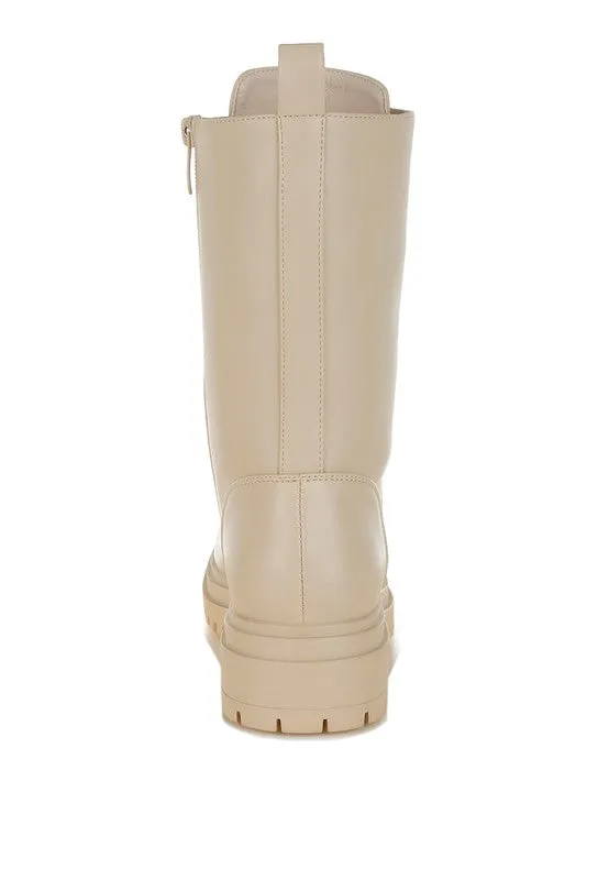 Nimba Rhinestone jeweled Chunky Boots