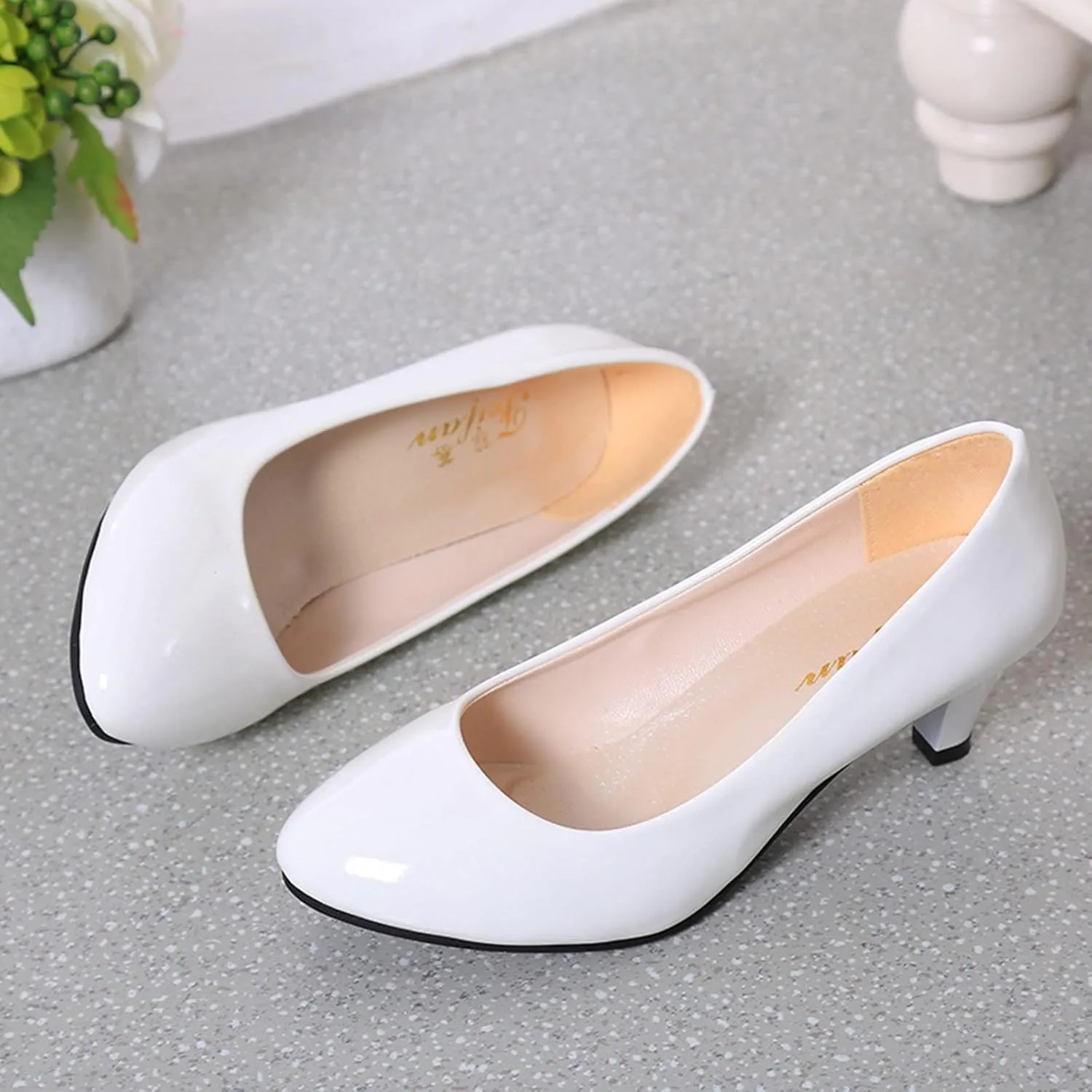 Non Slip Work Shoes Women Cute Womens Loafers Comfortable Dressy Women's Wide LoafersFashion Closed Head Christmas Running Shoes Women Men Dress Shoes