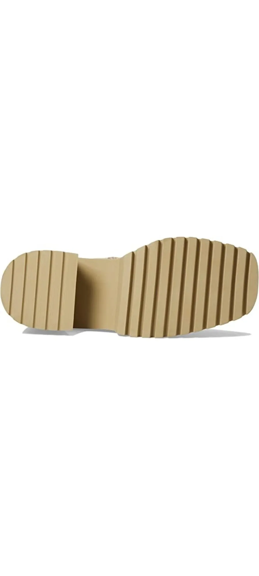 Steve Madden Fella Sand Suede Chunky Block Heel Round Toe Fashion Ankle Boots