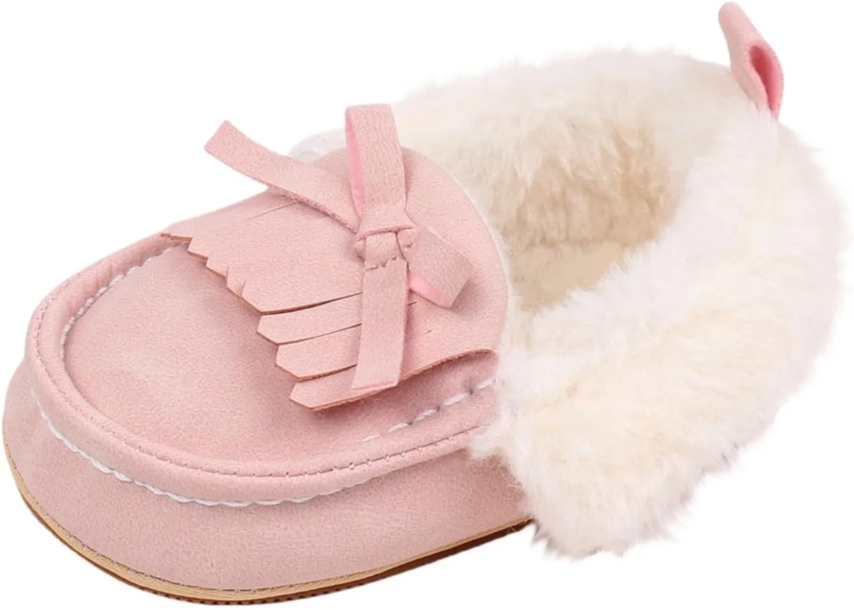 Toddler Winter Snow Boots Insulated Faux Boys Girls Hiking Plush Lined Boots Toddler Girl Winter Boots