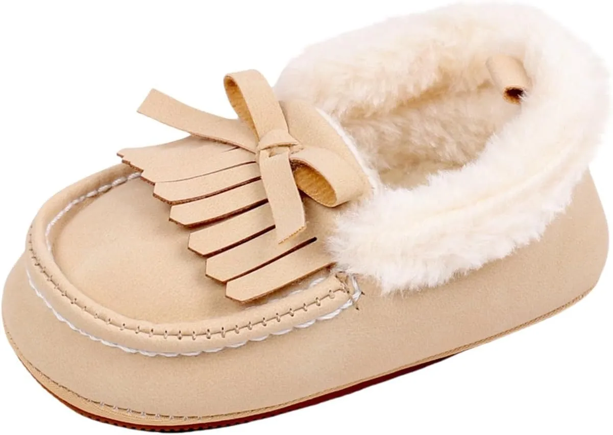 Toddler Winter Snow Boots Insulated Faux Boys Girls Hiking Plush Lined Boots Toddler Girl Winter Boots
