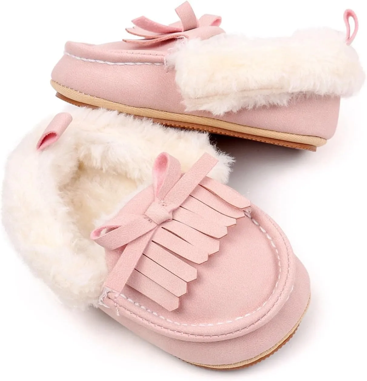 Toddler Winter Snow Boots Insulated Faux Boys Girls Hiking Plush Lined Boots Toddler Girl Winter Boots