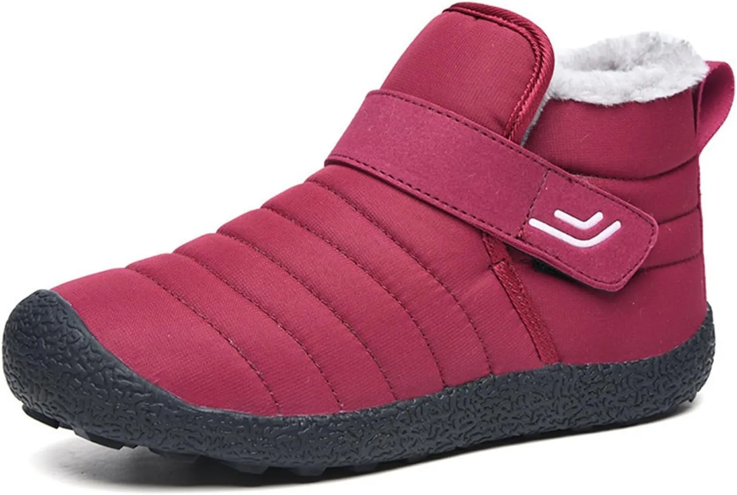 Waterproof Winter Boots Men,Casual Lightweight Cold-Weather Warm Snow Boots for Men,Comfortable Slip Resistant Fur Lined Winter Sneakers for Men