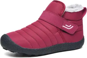 Waterproof Winter Boots Men,Casual Lightweight Cold-Weather Warm Snow Boots for Men,Comfortable Slip Resistant Fur Lined Winter Sneakers for Men