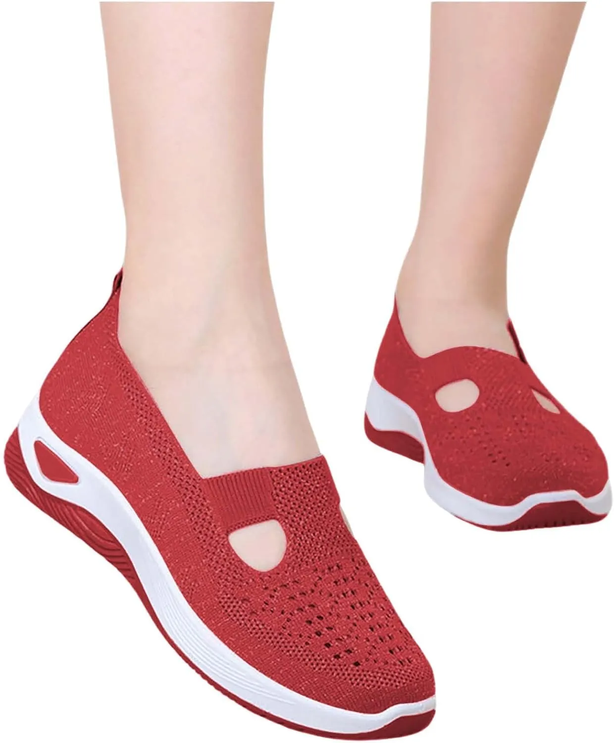 Women Walking Shoes Sock Sneakers Slip-On Breath Mens Tennis Shoes Sports Dressy Casual Shoes Black Sneakers Steel Toe Tennis Shoe Loafers Shoe