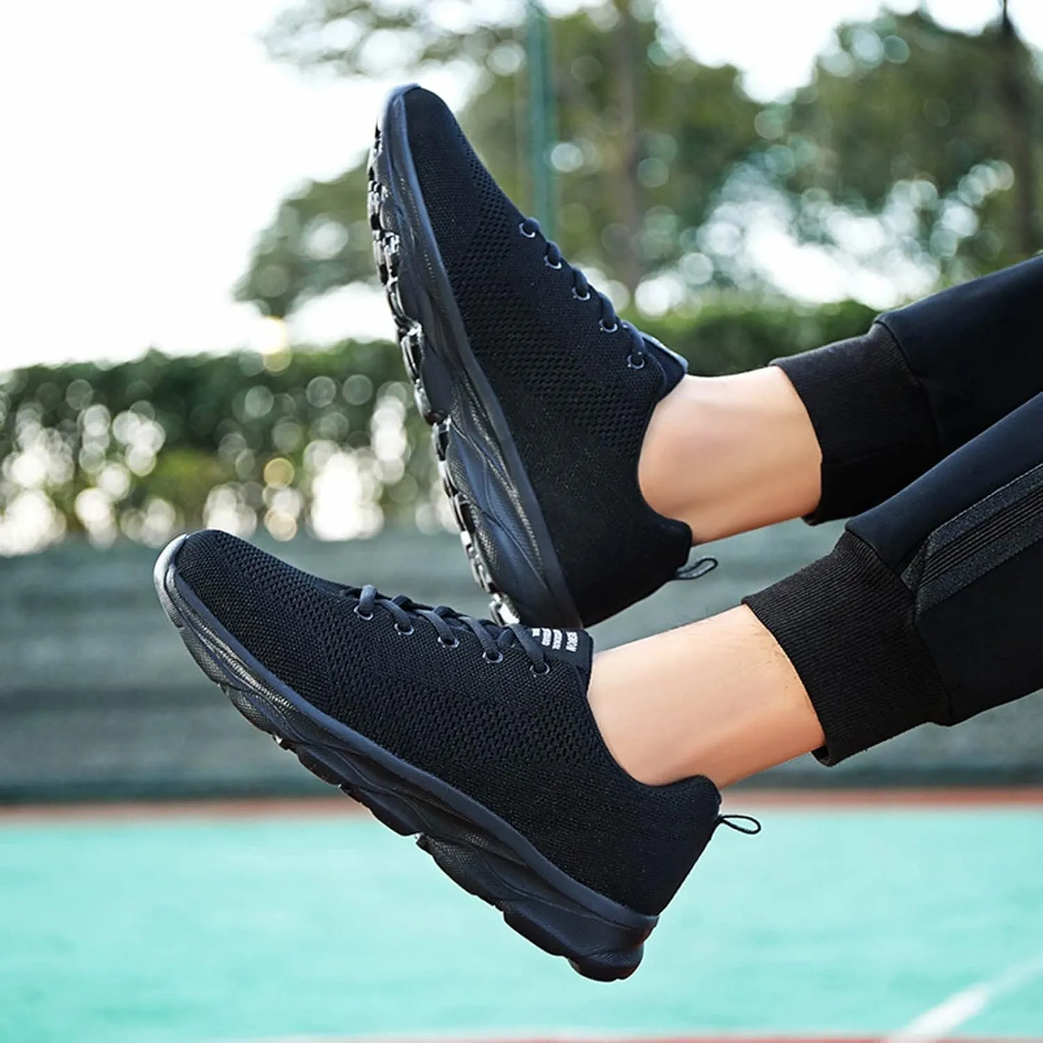 Women's Fashion Sneaker Non Slip Breathable Lightweight Comfortable Lace Up Womens Running Shoes Arch Support Loafers Women White Shoes for Women Sneakers
