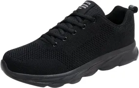 Women's Fashion Sneaker Non Slip Breathable Lightweight Comfortable Lace Up Womens Running Shoes Arch Support Loafers Women White Shoes for Women Sneakers