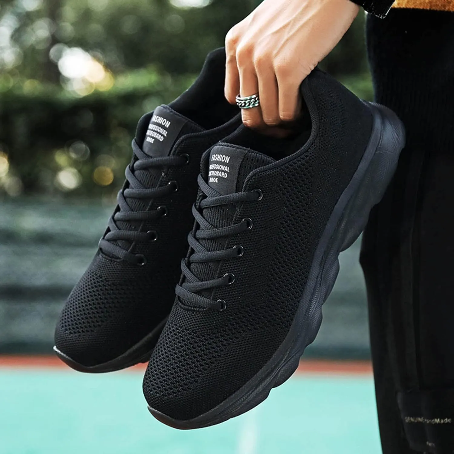 Women's Fashion Sneaker Non Slip Breathable Lightweight Comfortable Lace Up Womens Running Shoes Arch Support Loafers Women White Shoes for Women Sneakers